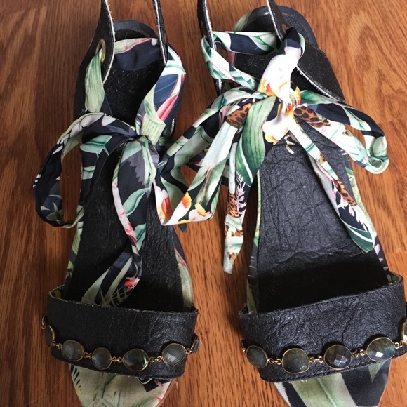 HP👌Pinatex🍍 Pineapple leather Vegan sustainable sandals size 8,5 (9) Manavai - Picture 14 of 14